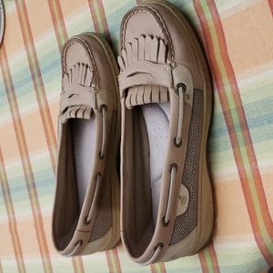 Sperry Top Sider Avery Kiltie Leather Loafers  Women’s Sz 8.5